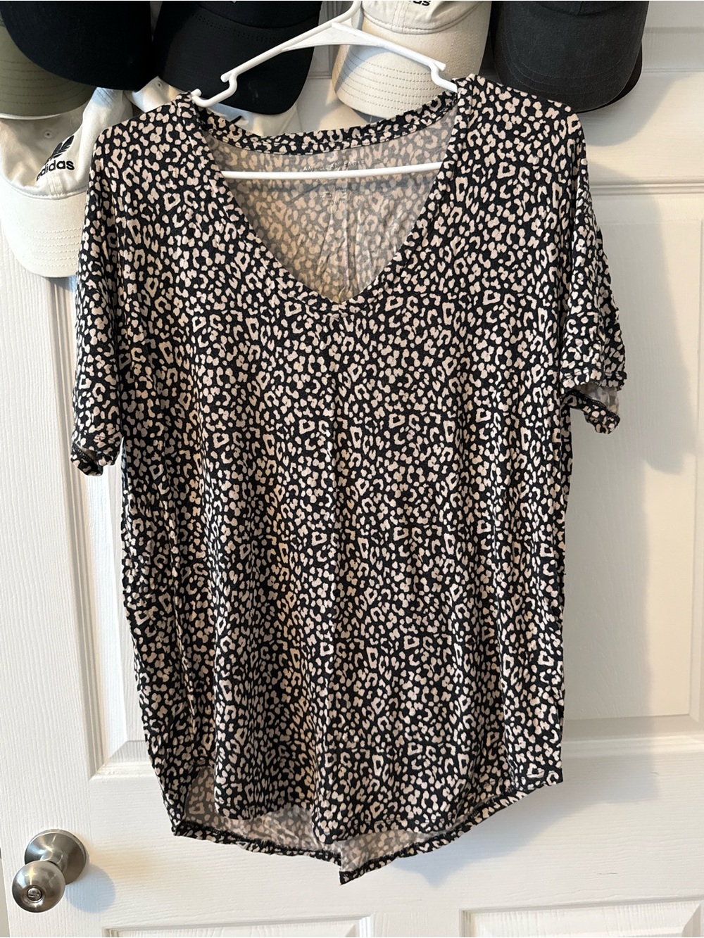 American Eagle Soft and Sexy Cheetah Print T-shirt
